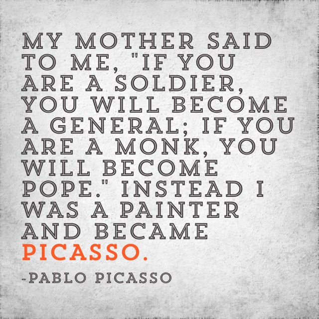 On Becoming Picasso